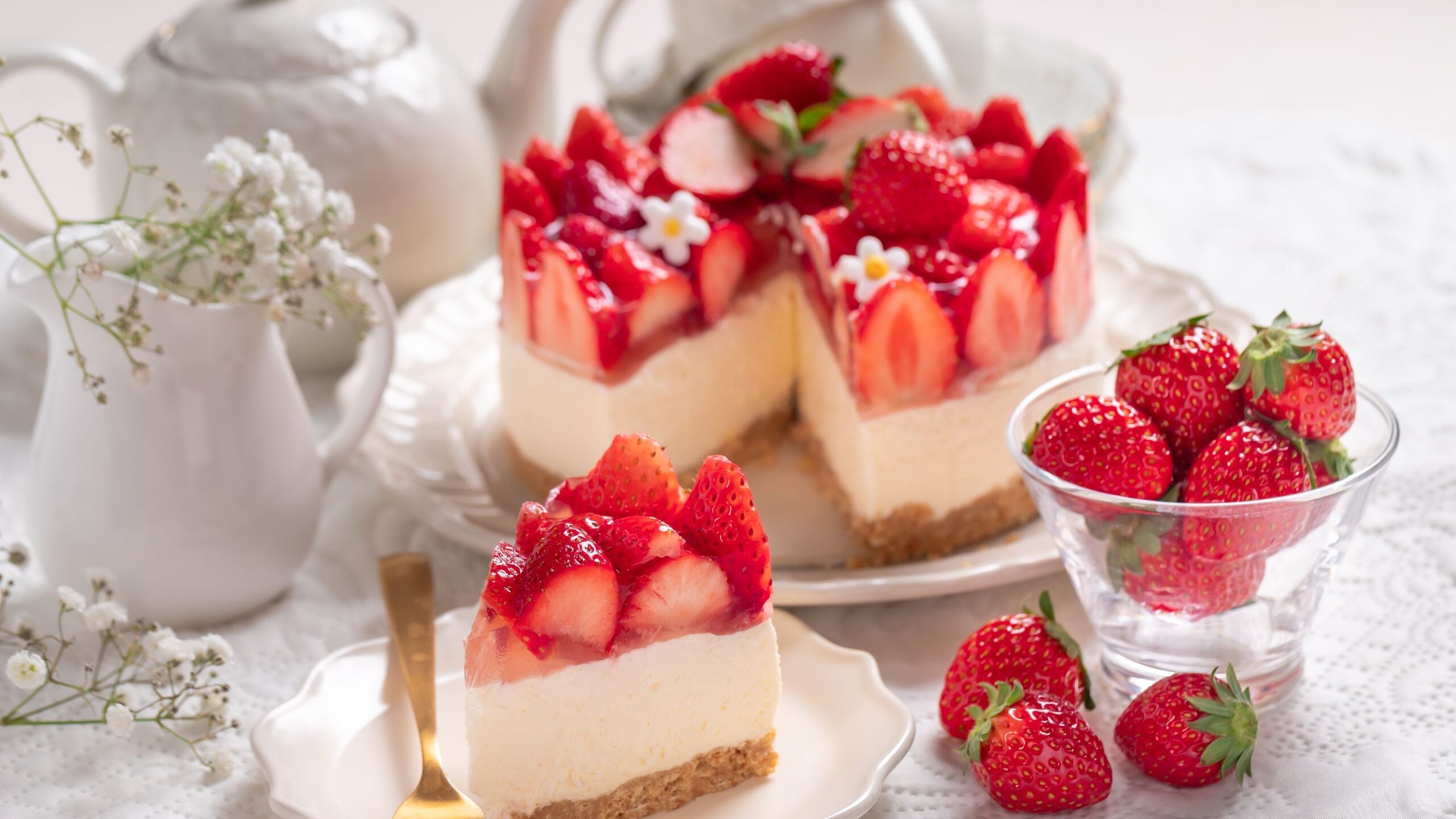 Morangos de cheesecake e mascarpone: a receita fácil e deliciosa