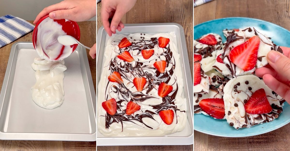 A receita para barras ideais frescas e rápidas como um lanche delicioso