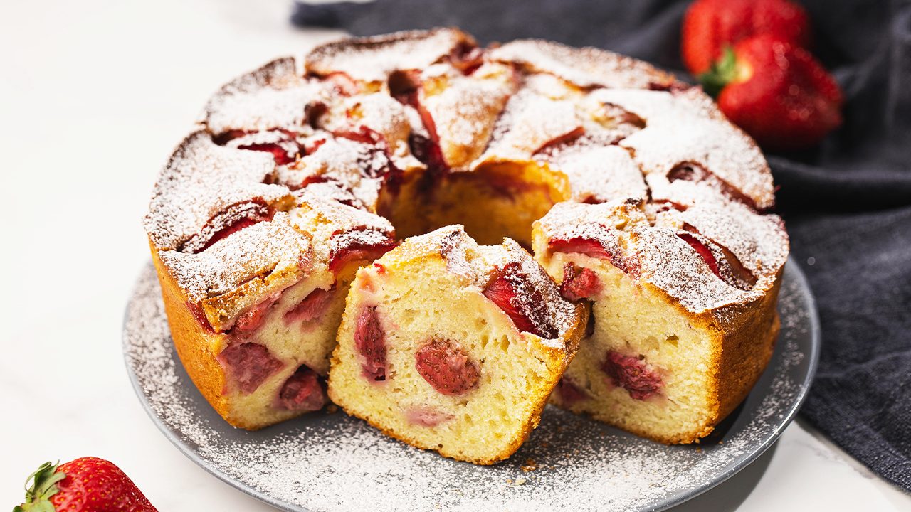 A receita da sobremesa rápida e deliciosa da primavera